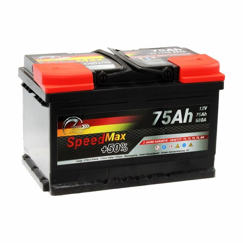 Batteria auto speed max - batteria, 75ah