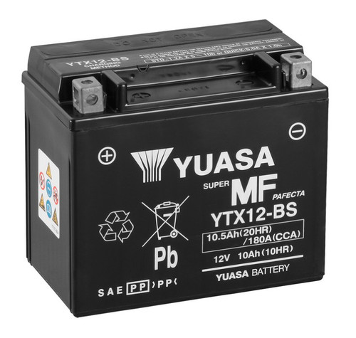 Batteria yuasa ytx12 agm - yuasa, ytx12-bs