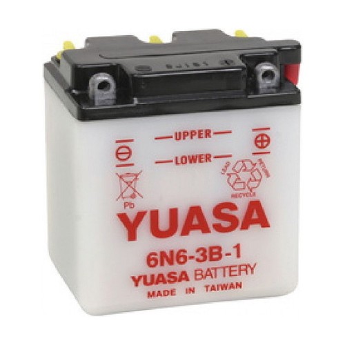 Batteria yuasa 6n6 6v 6ah - 6n6, 1