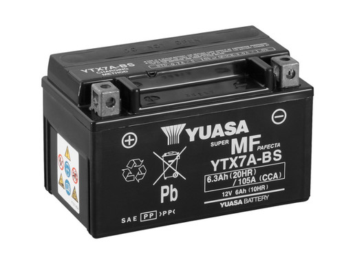 Batteria yuasa ytx7a agm - batteria, ytx7a-bs