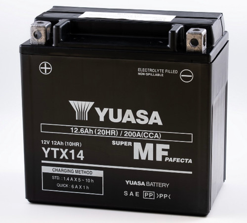 Batteria yuasa ytx14 agm - batteria,