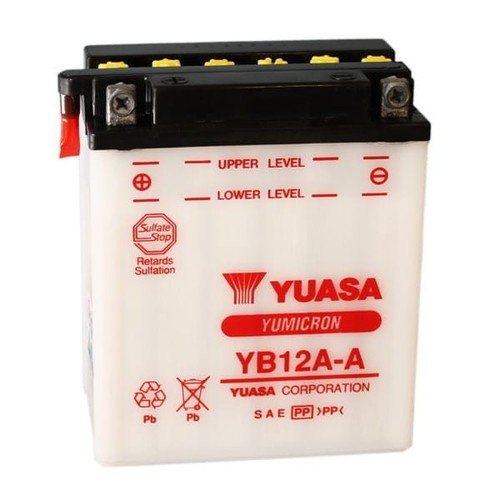 Batteria yuasa yb12a senza - batteria, yb12a-a