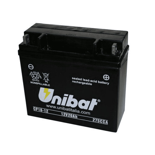 Batteria moto unibat 12v 20ah - 12v,